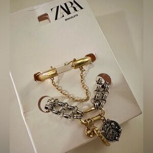 NWT Zara charm bracelets.